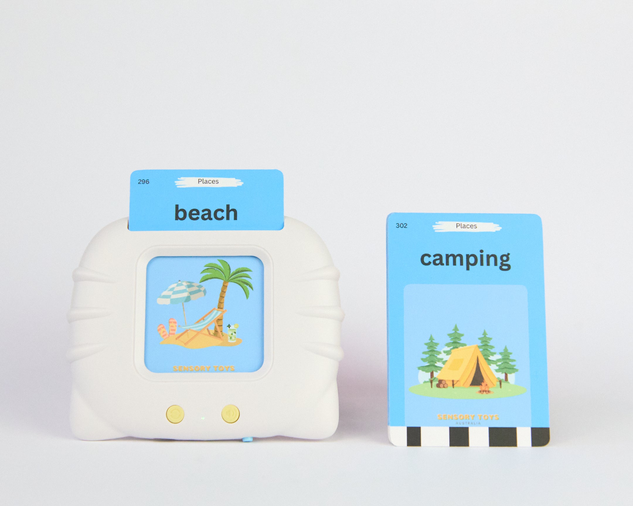 AussieMate™ - Australian Accent Audible Flashcard Device