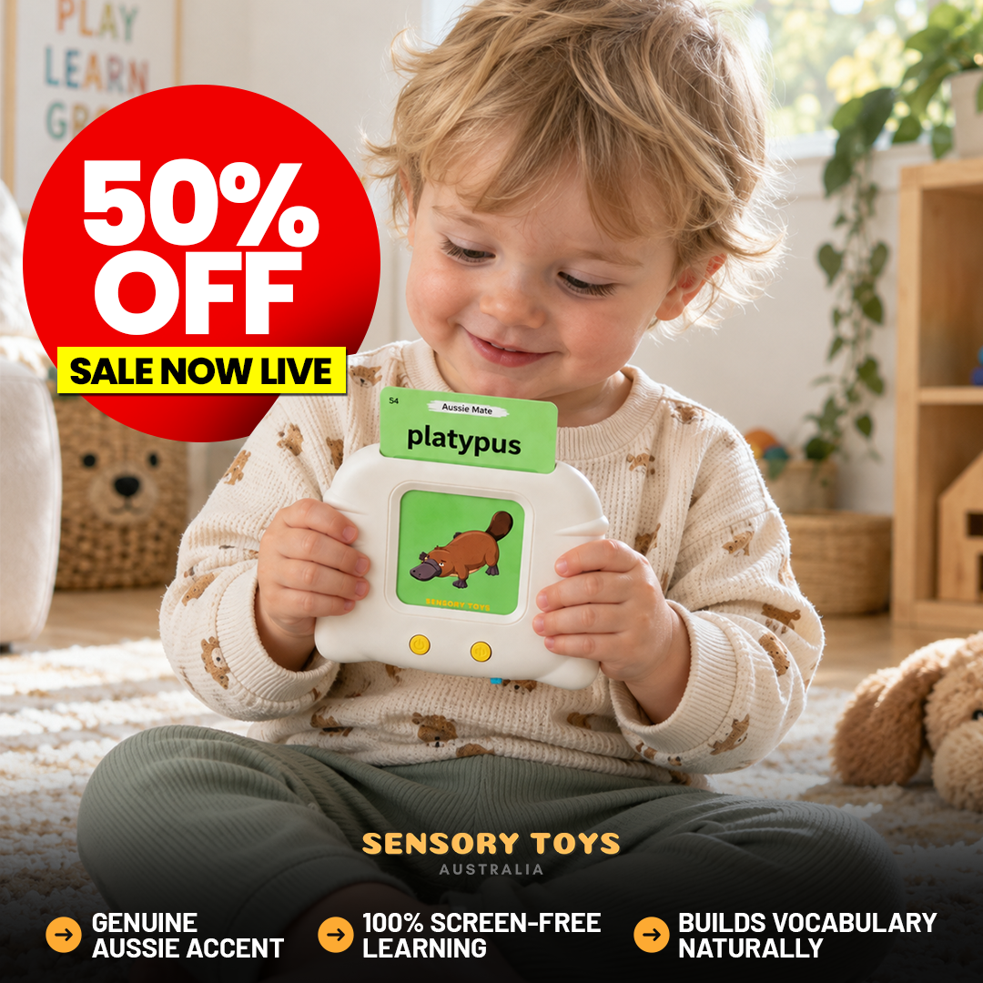 AussieMate™ Pro - Australian Accent Audible Flashcard Device