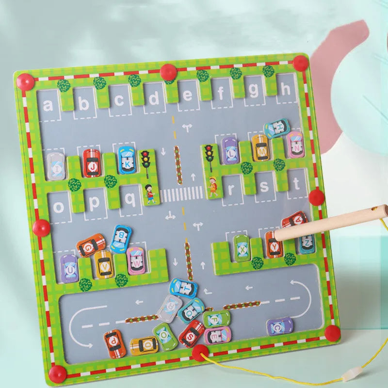 Magnetic Car Maze