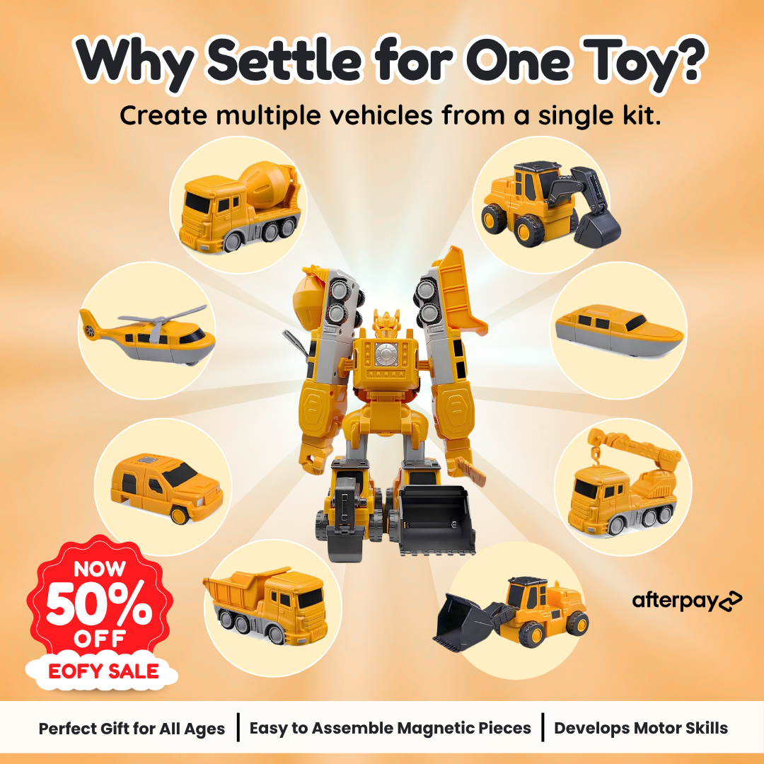 Magnetic Transforming Vehicle Kit