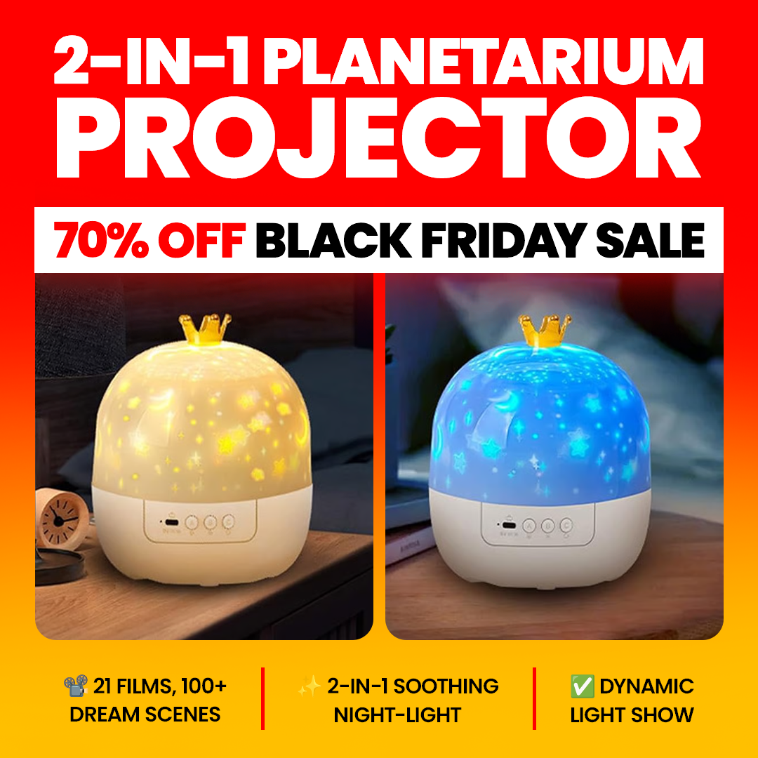 2 in 1 - Planetarium Projector