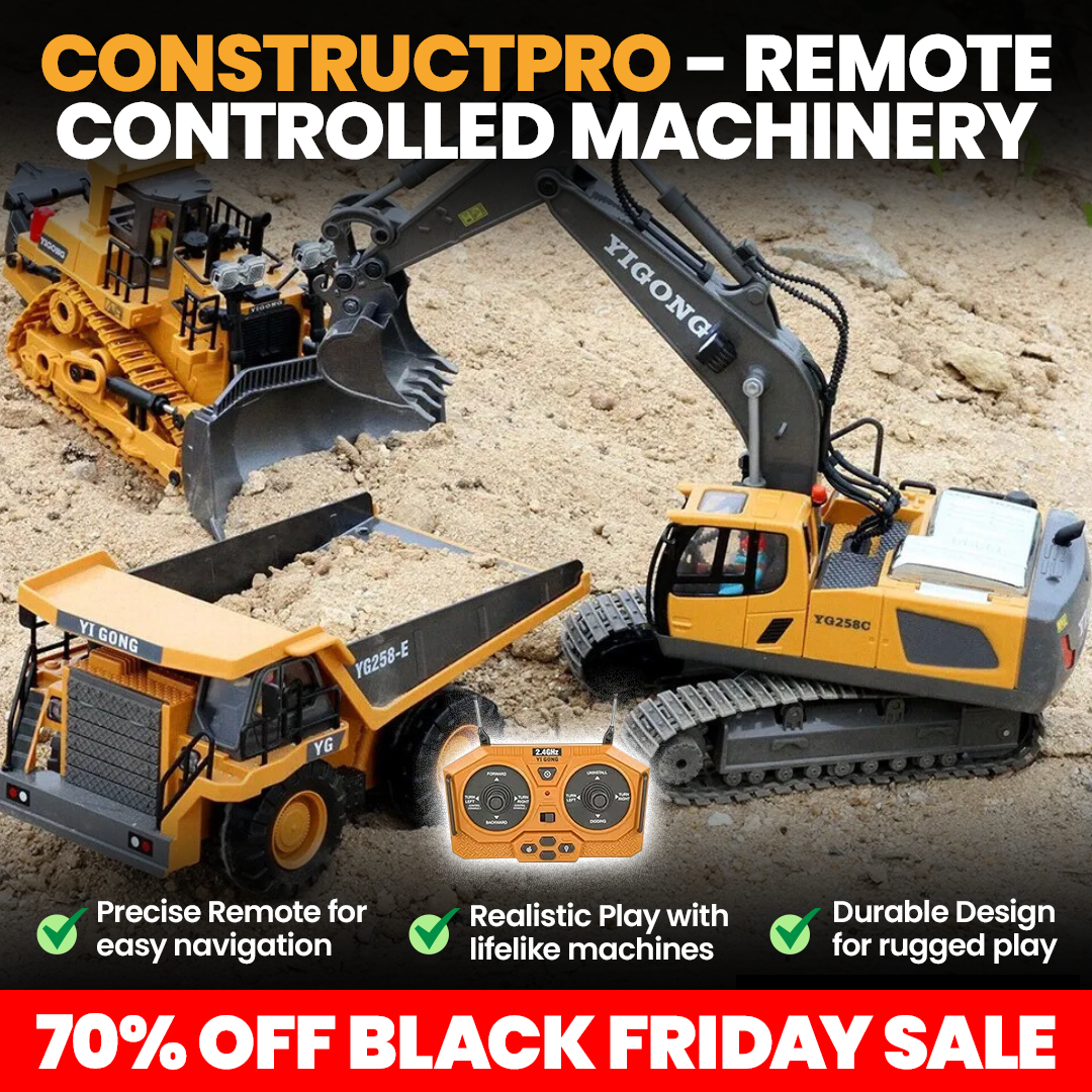 ConstructPro - Remote Controlled Machinery