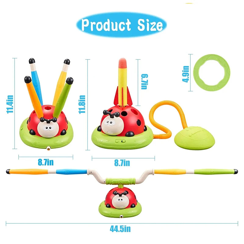 3-in-1 Ladybug Activity Machine