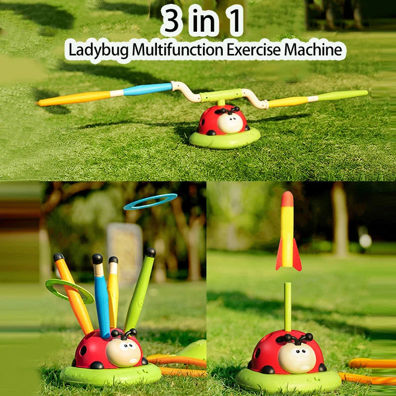 3-in-1 Ladybug Activity Machine