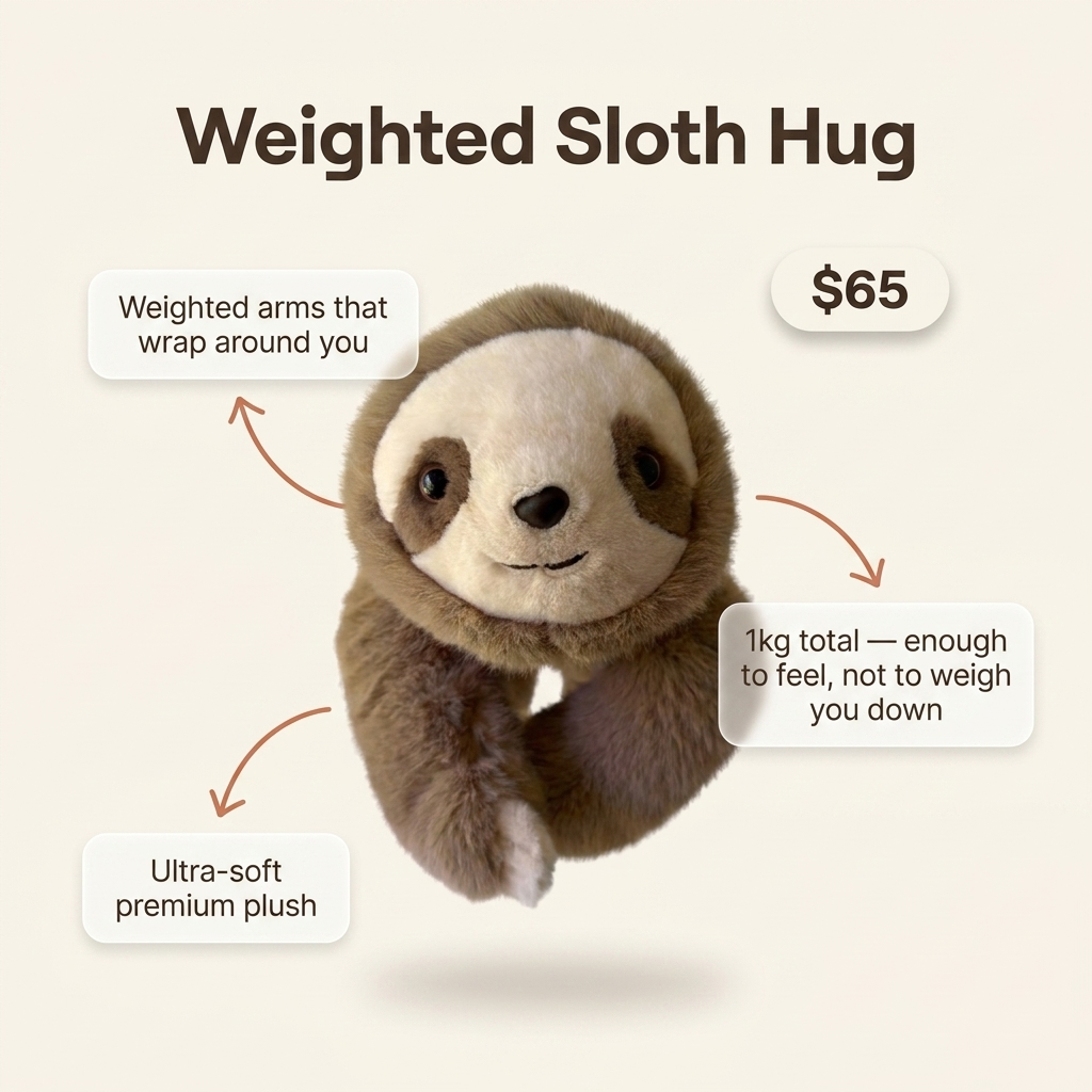 Weighted Plush Animals