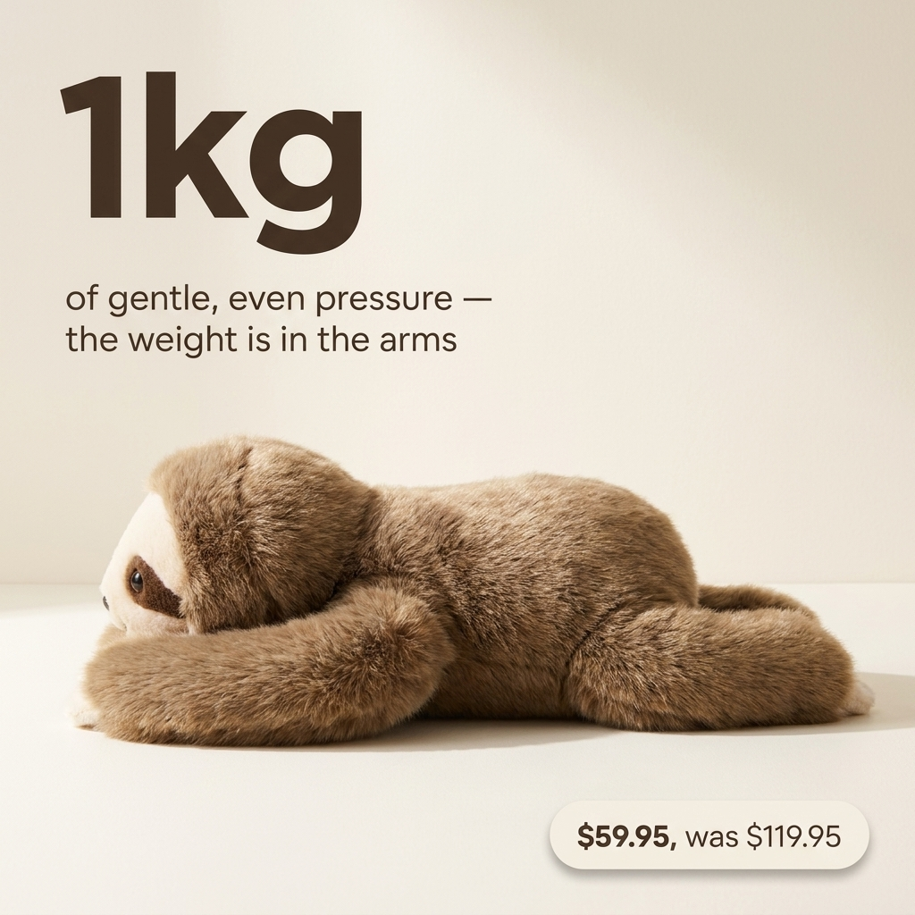 Weighted Plush Animals