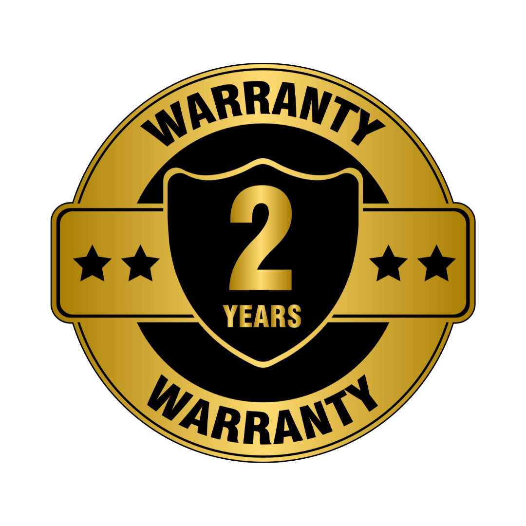 2 Year Warranty