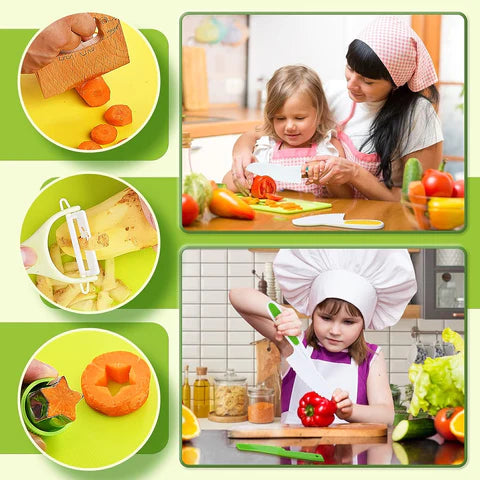 Mini Chef Set - Kids 13 Pc Cooking Set