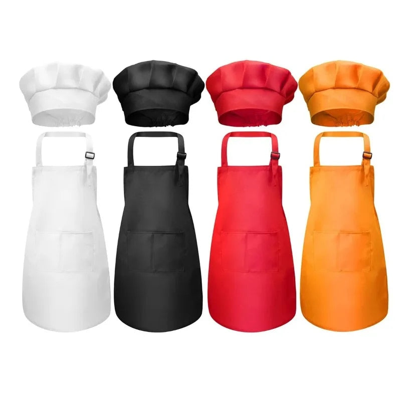 Kids Apron & Chef Hat