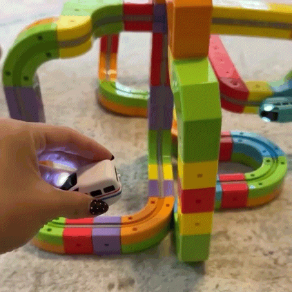 MagTrack Pro - Magnetic Electric Railway Builder (Limited Edition)