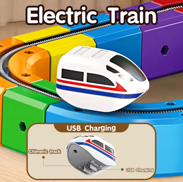 MagTrack Pro - Magnetic Electric Railway Builder (Limited Edition)