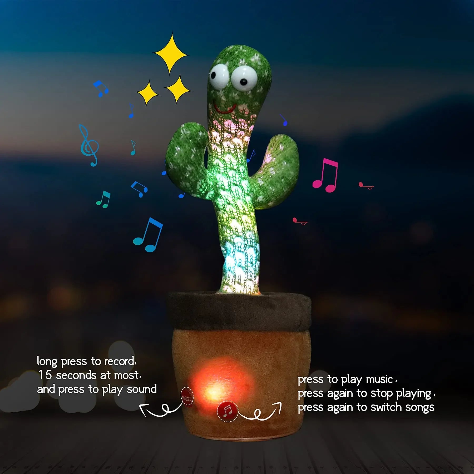 Cactus Dancing Toy