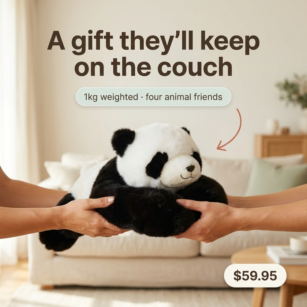 Weighted Plush Animals